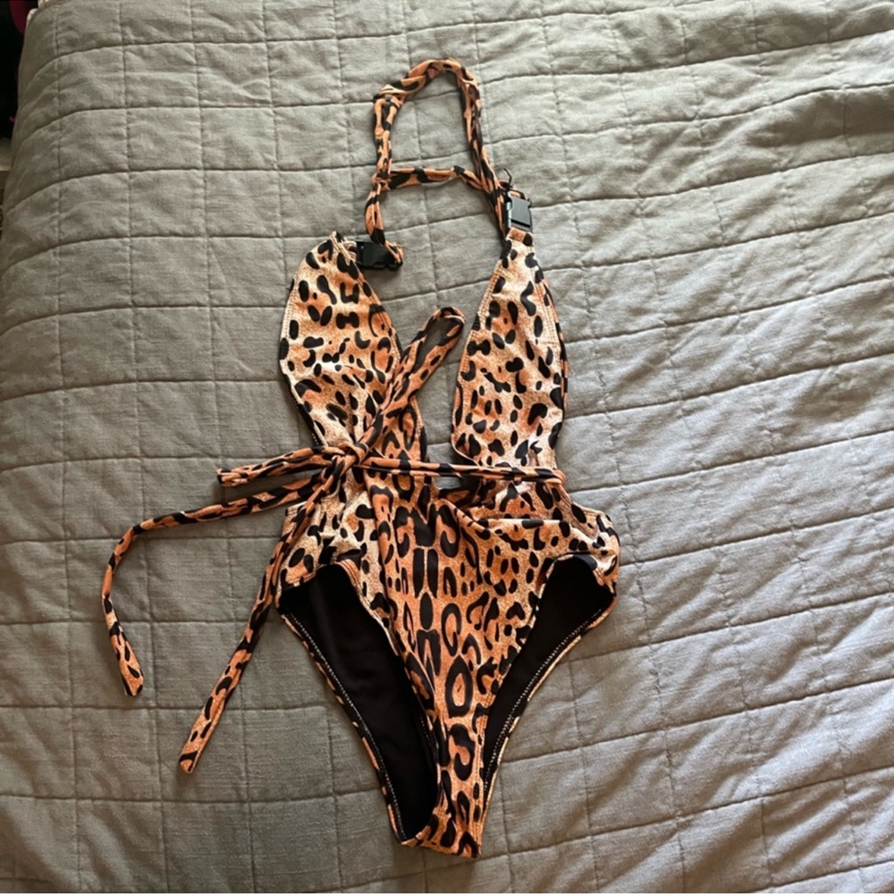 Cheetah One Piece Swimsuit